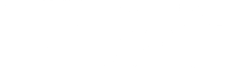 Logotipo azul de pantallas simuladores de golf a medida sobre fondo blanco
