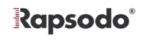 Logotipo oficial de Rapsodo, fabricante de monitores de lanzamiento y herramientas de análisis de golf.