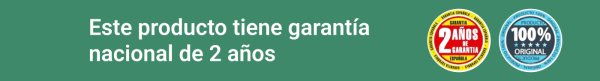 Banner de garantía nacional de 2 años para pantallas de simulador de golf Golf Desde Casa.